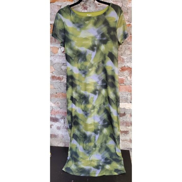 No Boundaries Dresses & Skirts - No Boundries Green Dress Womens Sz L Short Sleeves G